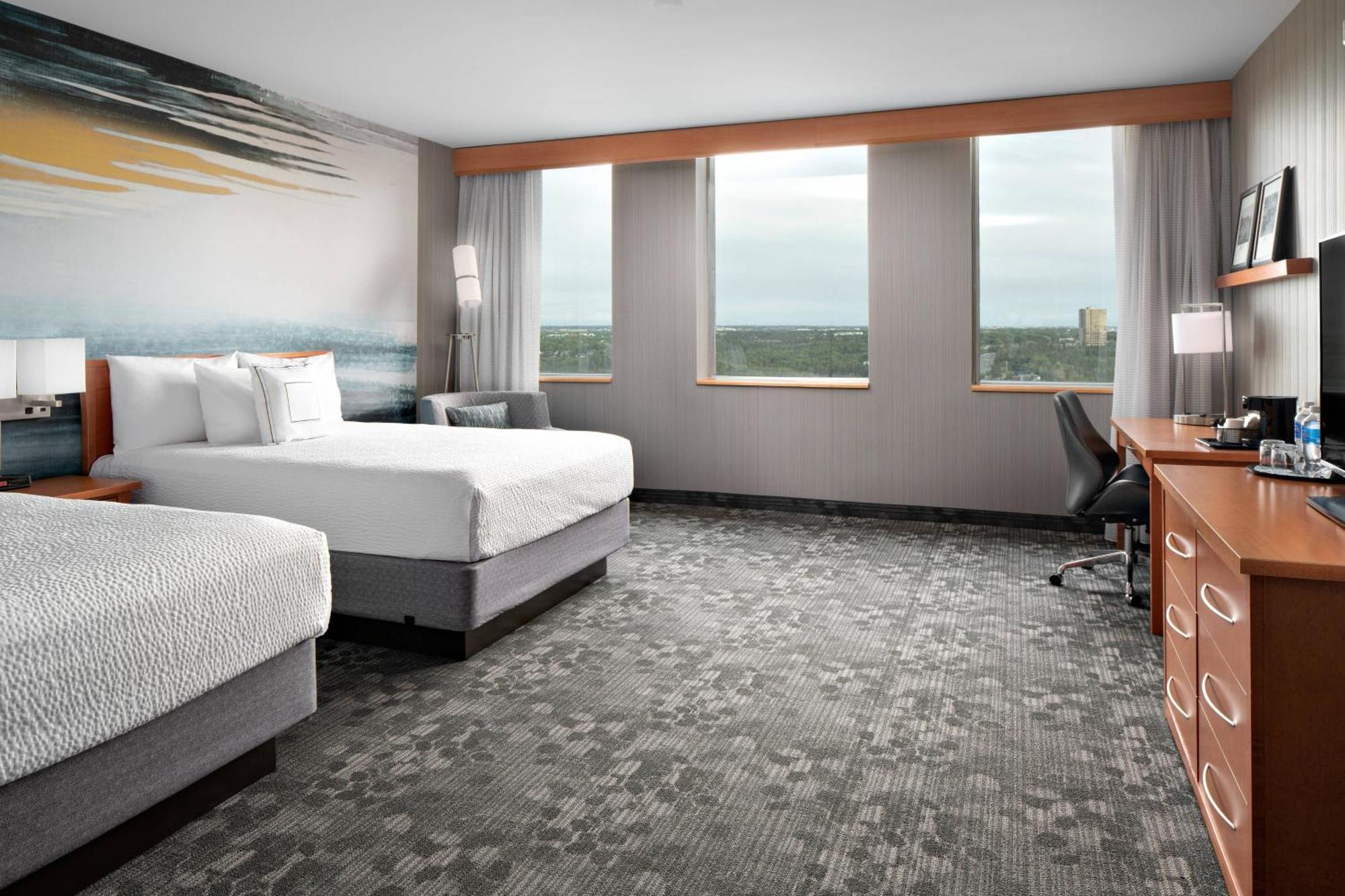 Courtyard By Marriott Edmonton Downtown Hotel Exterior foto